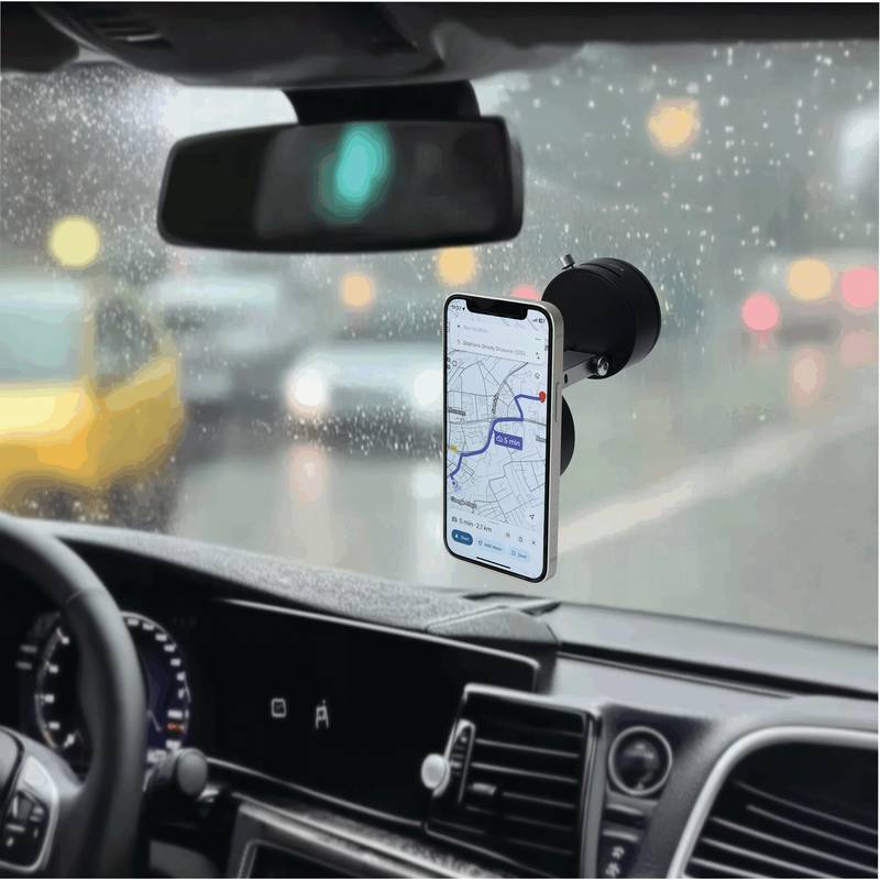 Držiak na smartfón STRONG HOLD, čierna Držiak na smartfón STRONG HOLD, čierna