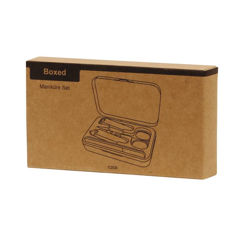 Manikúrna sada BOXED, ružová Manikúrna sada BOXED, ružová