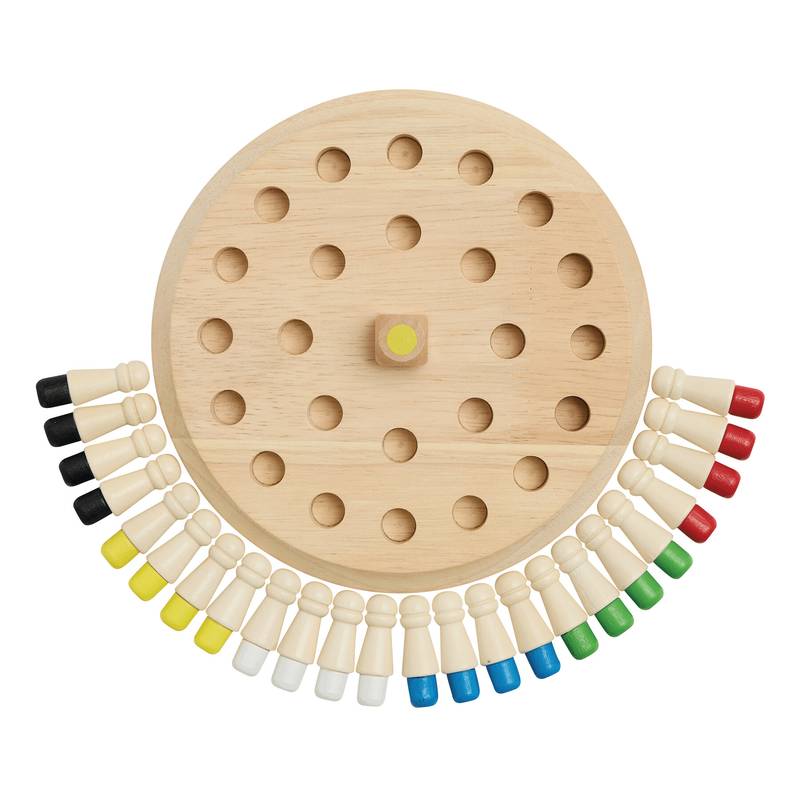 Pamäťová hra COLOURMATCH, hnedá Wood Pamäťová hra COLOURMATCH, hnedá Wood