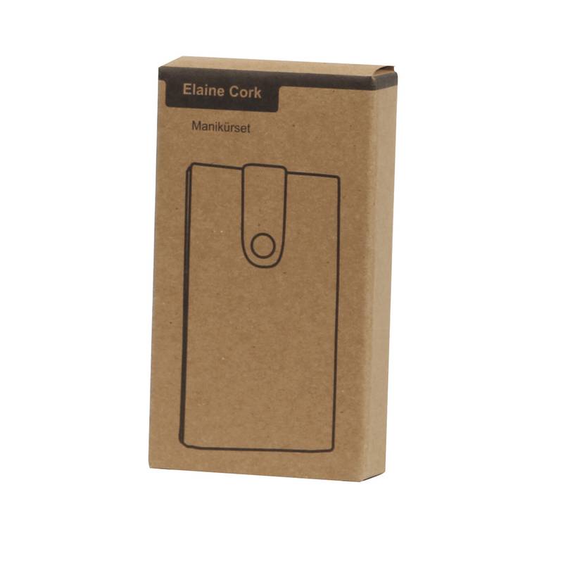 Manikúrna sada ELAINE CORK, hnedá Manikúrna sada ELAINE CORK, hnedá