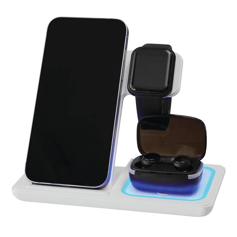 Multi indukčná nabíjacia stanica MUCHA, biela Multi indukčná nabíjacia stanica MUCHA, biela