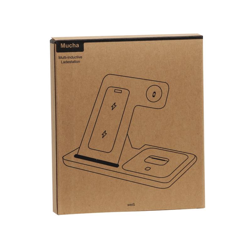 Multi indukčná nabíjacia stanica MUCHA, biela Multi indukčná nabíjacia stanica MUCHA, biela