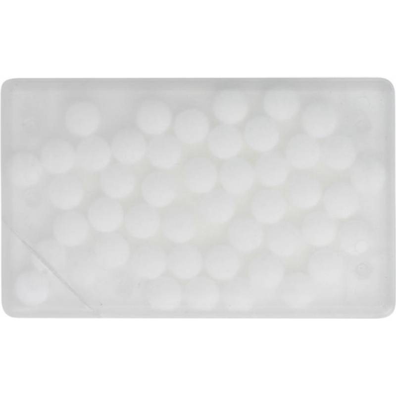 KREDITKA bonbóny v krabičce, tvar kreditní karty, bílá KREDITKA bonbóny v krabičce, tvar kreditní karty, bílá