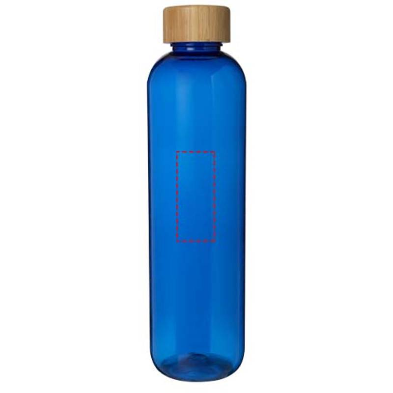 Ziggs 1000ml fľaša na vodu z recyklovaného plastu, modrá Ziggs 1000ml fľaša na vodu z recyklovaného plastu, modrá