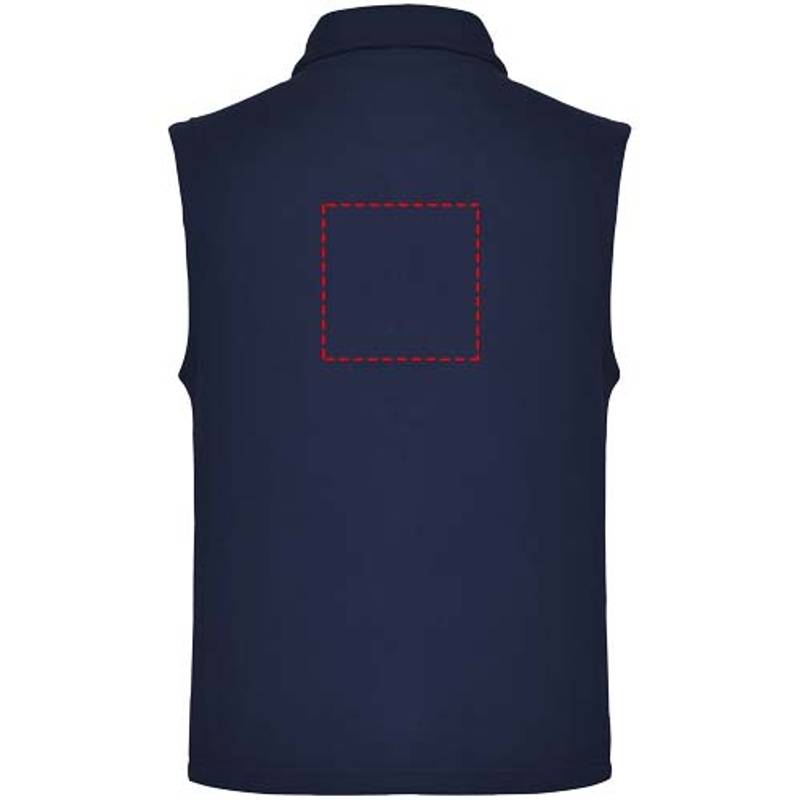 Bellagio unisex flísová vesta, modrá námornícka, S Bellagio unisex flísová vesta, modrá námornícka, S