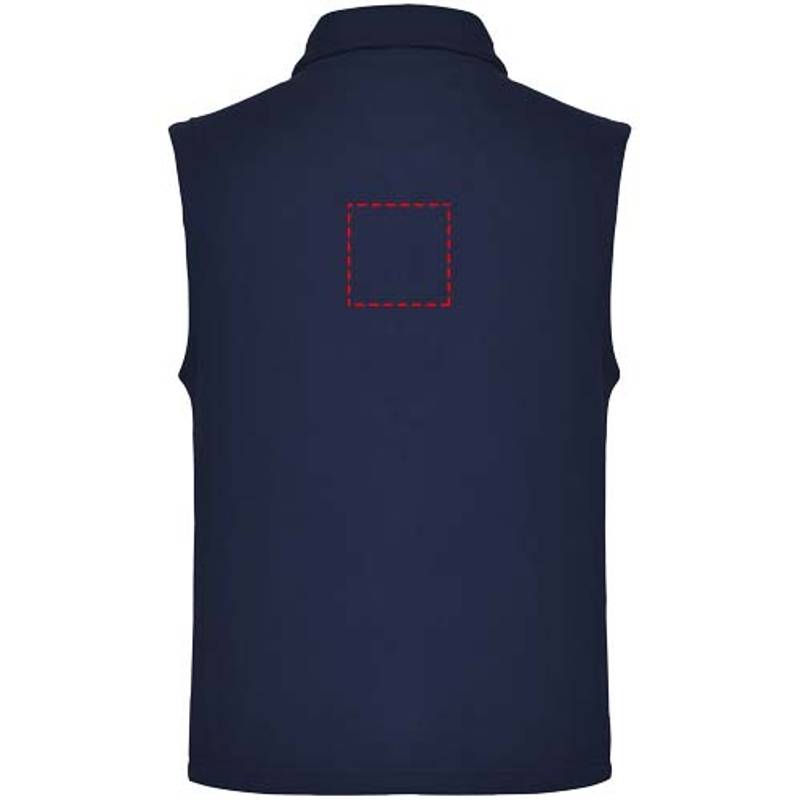 Bellagio unisex flísová vesta, modrá námornícka, S Bellagio unisex flísová vesta, modrá námornícka, S