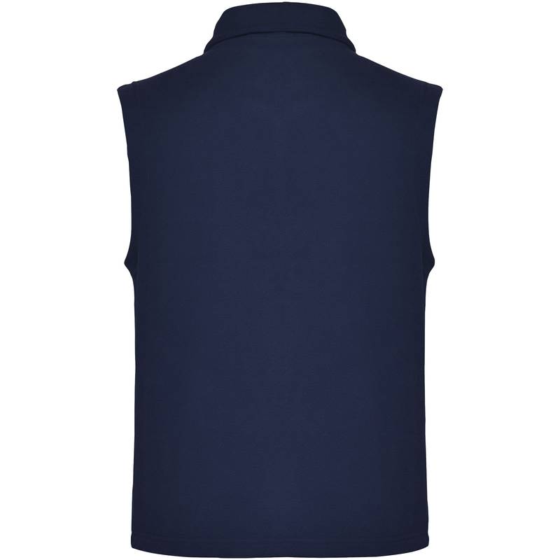 Bellagio unisex flísová vesta, modrá námornícka, S Bellagio unisex flísová vesta, modrá námornícka, S