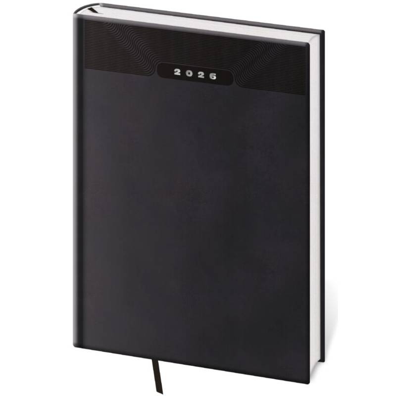 Týždenný diár B6 Print Pop sivý, 2026 Týždenný diár B6 Print Pop sivý, 2026