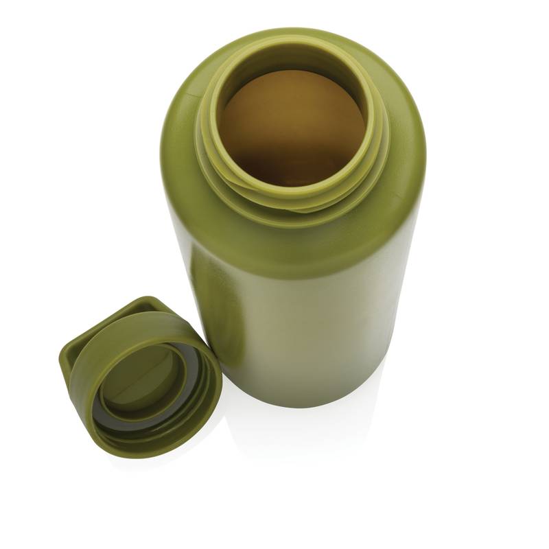 Láhev na vodu s madlem z RCS RPP, zelená Láhev na vodu s madlem z RCS RPP, zelená