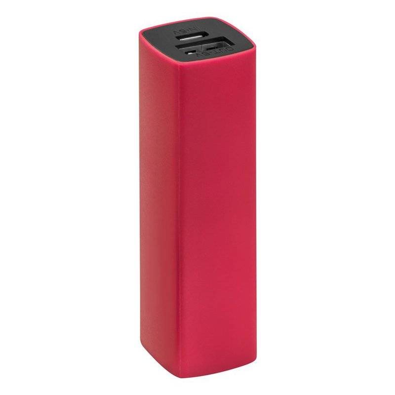 Plastová PowerBank 2200 mAh, bílá Plastová PowerBank 2200 mAh, bílá