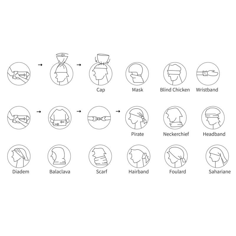 Multifunkčná šatka Multifunkčná šatka