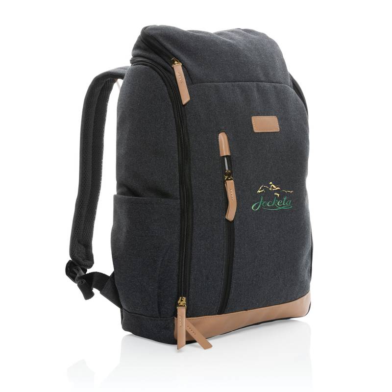 Batoh na 15" notebook Impact z 16 oz. recykl. canvas AWARE™ Batoh na 15" notebook Impact z 16 oz. recykl. canvas AWARE™