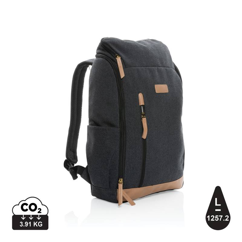 Batoh na 15" notebook Impact z 16 oz. recykl. canvas AWARE™ Batoh na 15" notebook Impact z 16 oz. recykl. canvas AWARE™