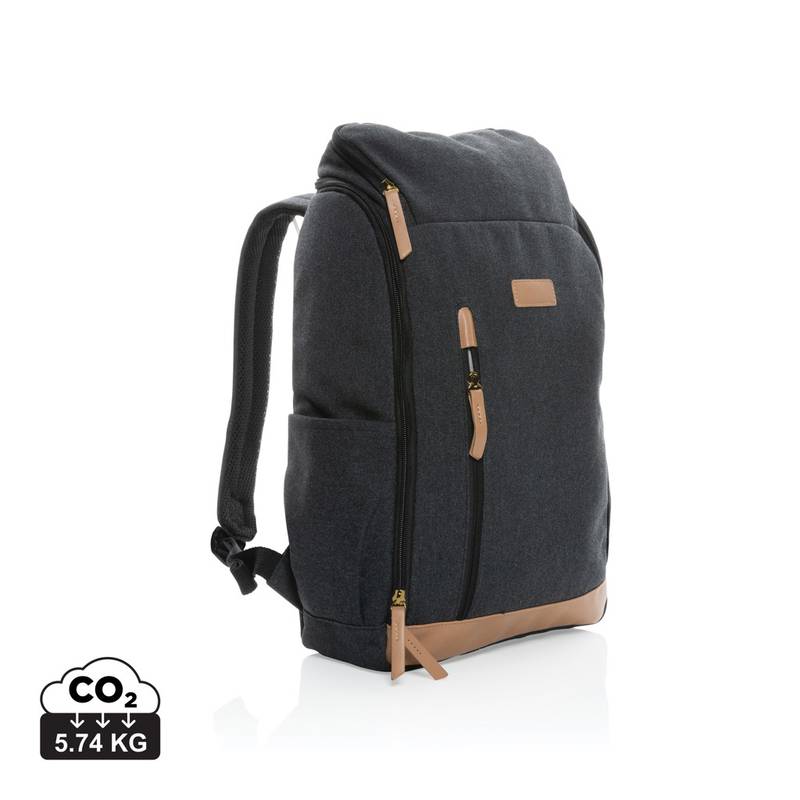Batoh na 15" notebook Impact z 16 oz. recykl. canvas AWARE™ Batoh na 15" notebook Impact z 16 oz. recykl. canvas AWARE™