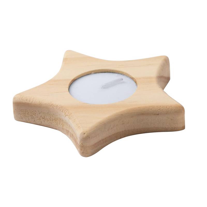 Deram svietnik, hviezda, hnedá prírodná Deram svietnik, hviezda, hnedá prírodná