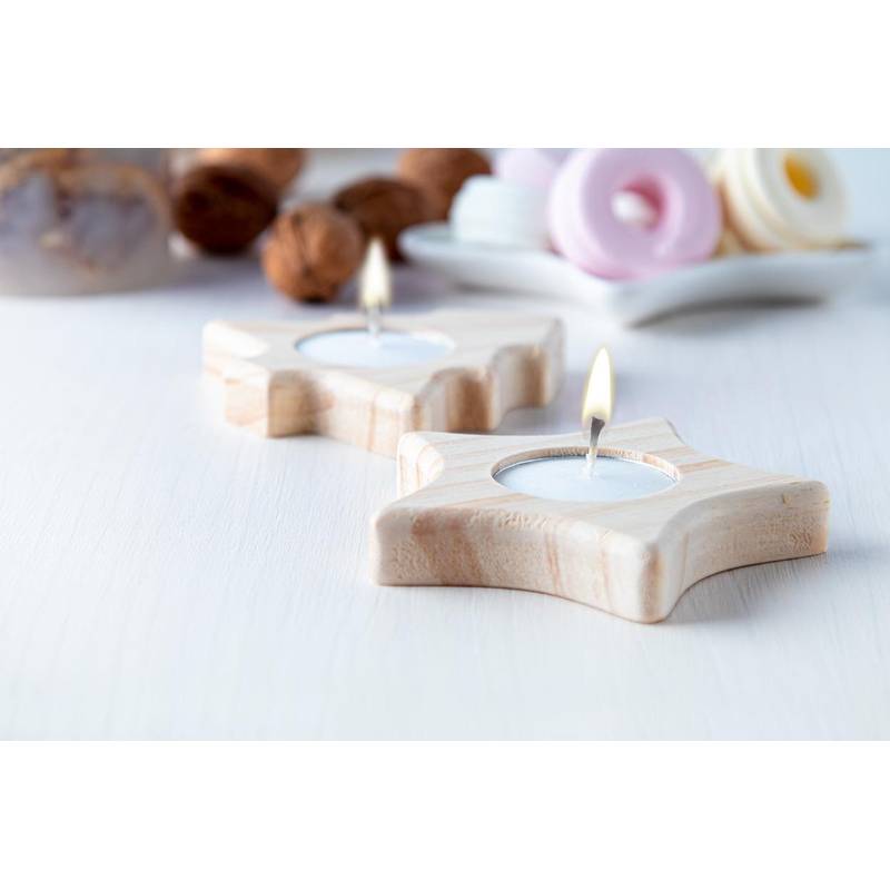 Deram svietnik, hviezda, hnedá prírodná Deram svietnik, hviezda, hnedá prírodná