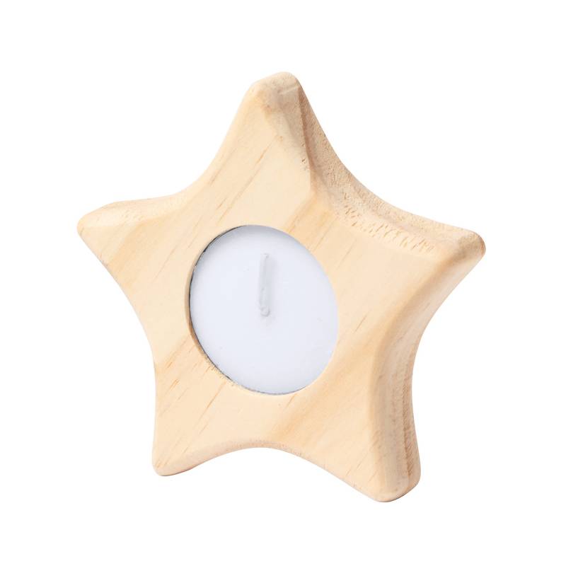 Deram svietnik, hviezda, hnedá prírodná Deram svietnik, hviezda, hnedá prírodná