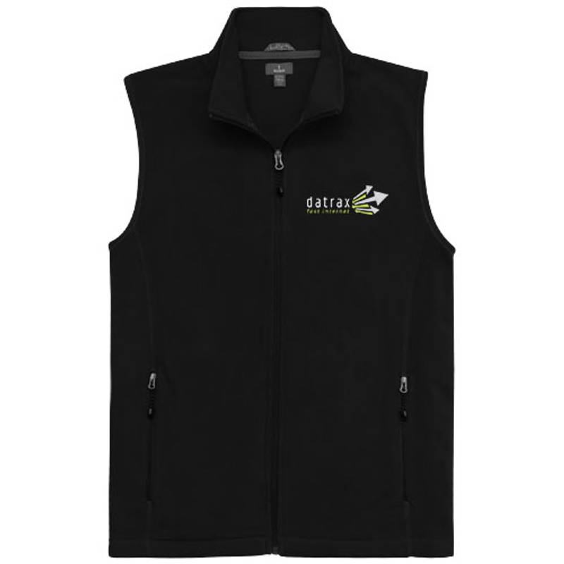 Mikrofleecová vesta Tyndall, černá, S Mikrofleecová vesta Tyndall, černá, S