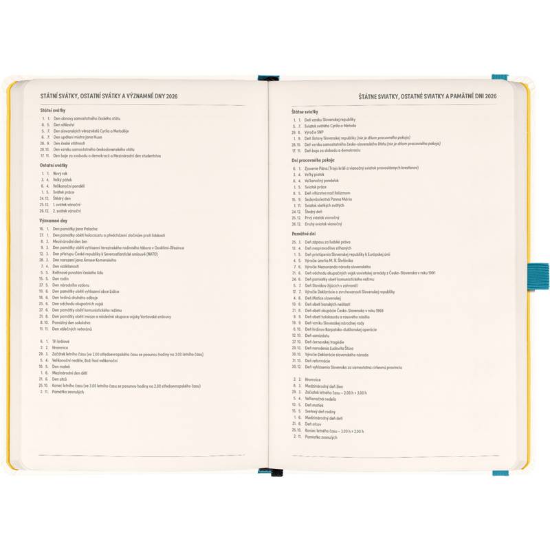 NOTIQUE Planbook diár/notes Herbár 2026, 13 x 21 cm NOTIQUE Planbook diár/notes Herbár 2026, 13 x 21 cm