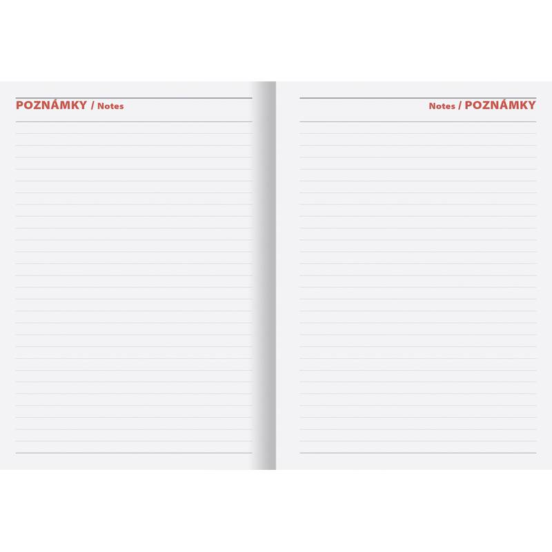 Denný diár Manager 2026 - modrý Denný diár Manager 2026 - modrý