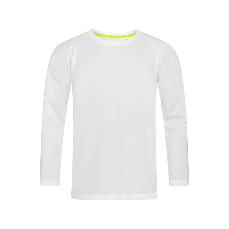Tričko STEDMAN ACTIVE 140 LONG SLEEVE MEN White biela S Tričko STEDMAN ACTIVE 140 LONG SLEEVE MEN White biela S