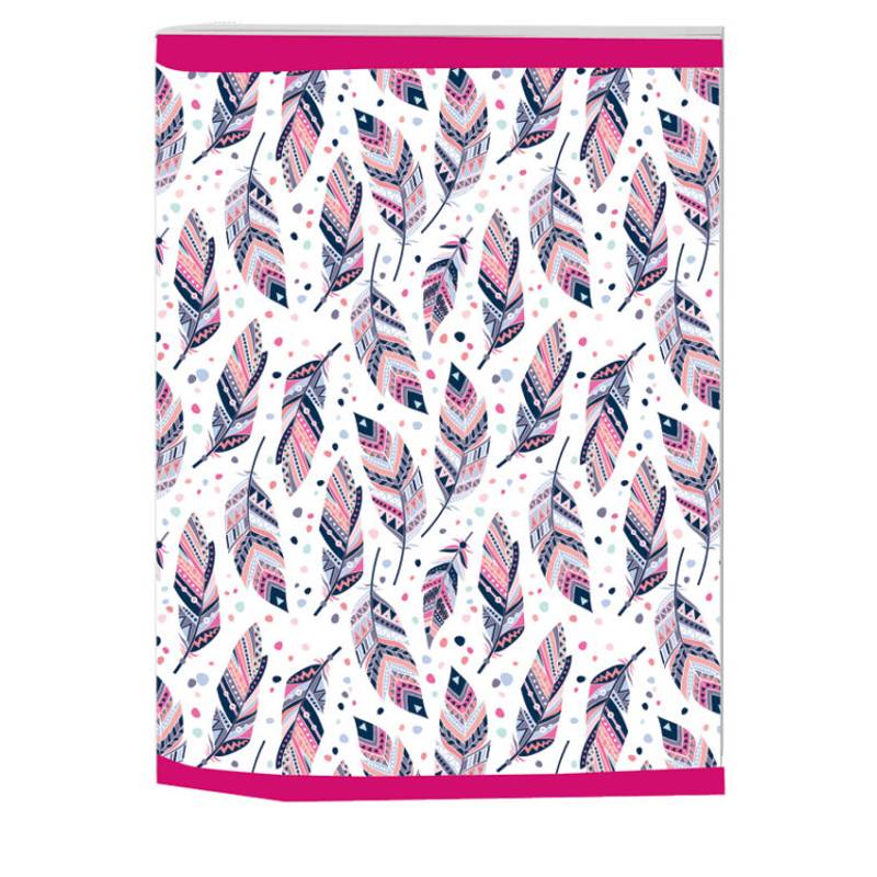 Školský zošit A5 Trend štvorčekový Pierka, viacfarebná Školský zošit A5 Trend štvorčekový Pierka, viacfarebná