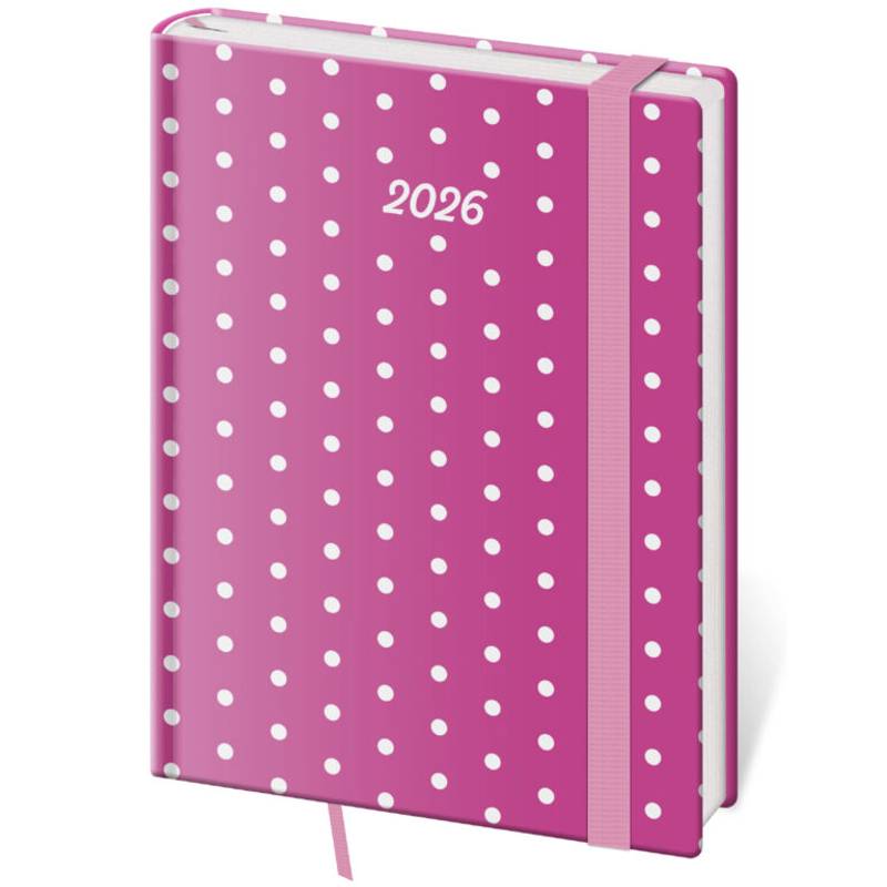 Vreckový diár Vario Red design, 2026 Vreckový diár Vario Red design, 2026