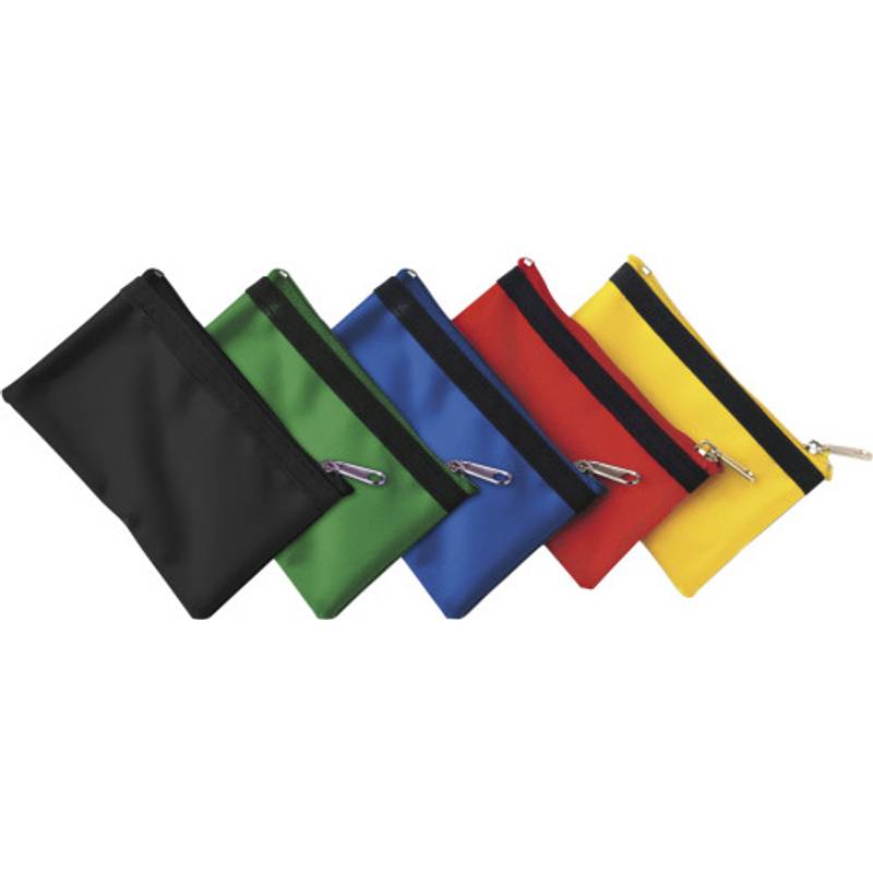 Klíčenka, peněženka na zip, černá / HOLMES / Klíčenka, peněženka na zip, černá / HOLMES /