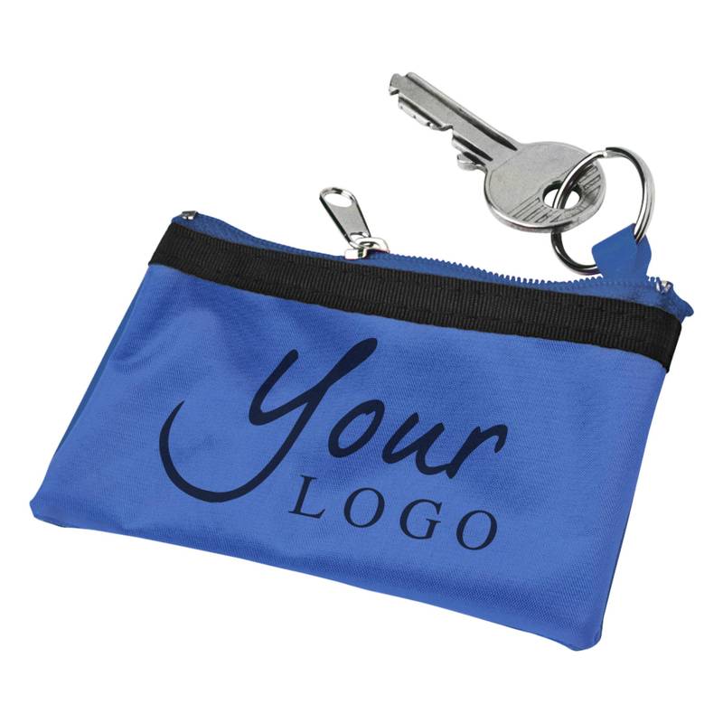 Klíčenka, peněženka na zip, černá / HOLMES / Klíčenka, peněženka na zip, černá / HOLMES /