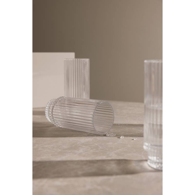 VINGA York highball poháre, 4-dielna sada, priehľadná VINGA York highball poháre, 4-dielna sada, priehľadná