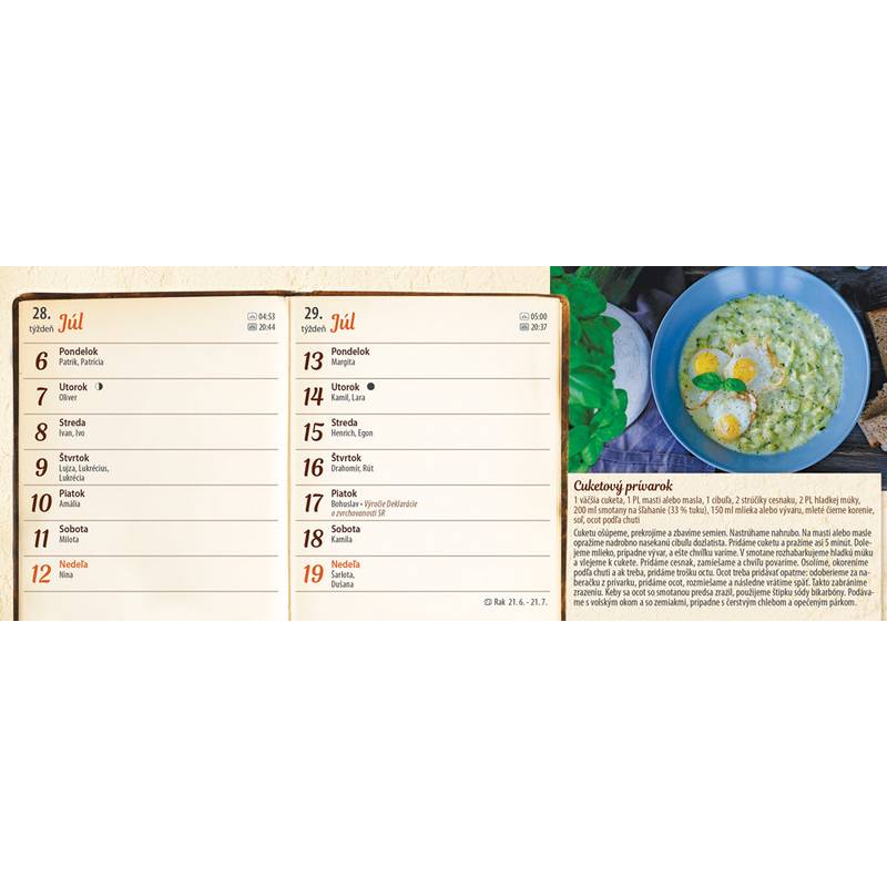 Stolový kalendár Recepty starej mamy 2026 Stolový kalendár Recepty starej mamy 2026
