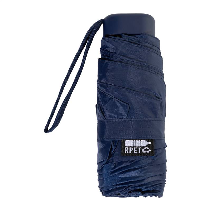 Fractus mini RPET dáždnik, modrá Dark Fractus mini RPET dáždnik, modrá Dark