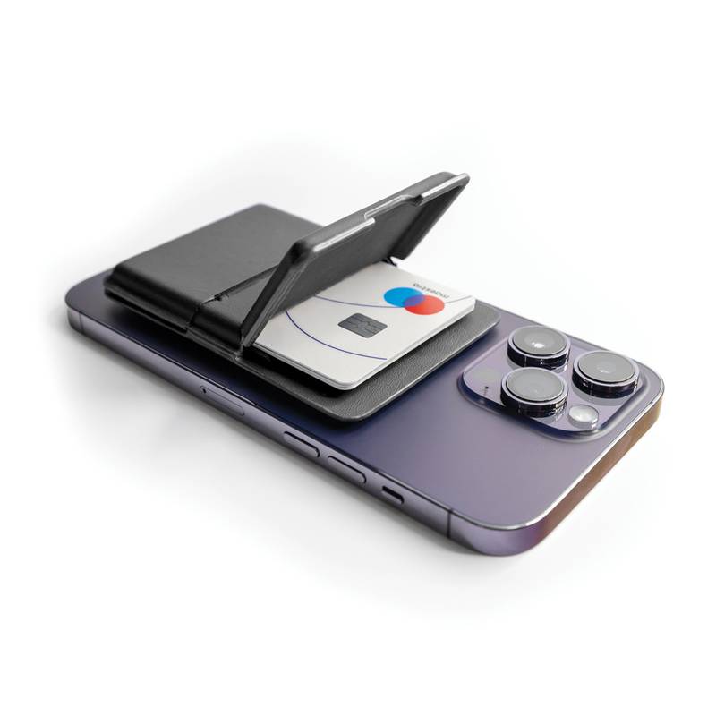 C-Secure MagSafe peněženka na telefon, černá C-Secure MagSafe peněženka na telefon, černá