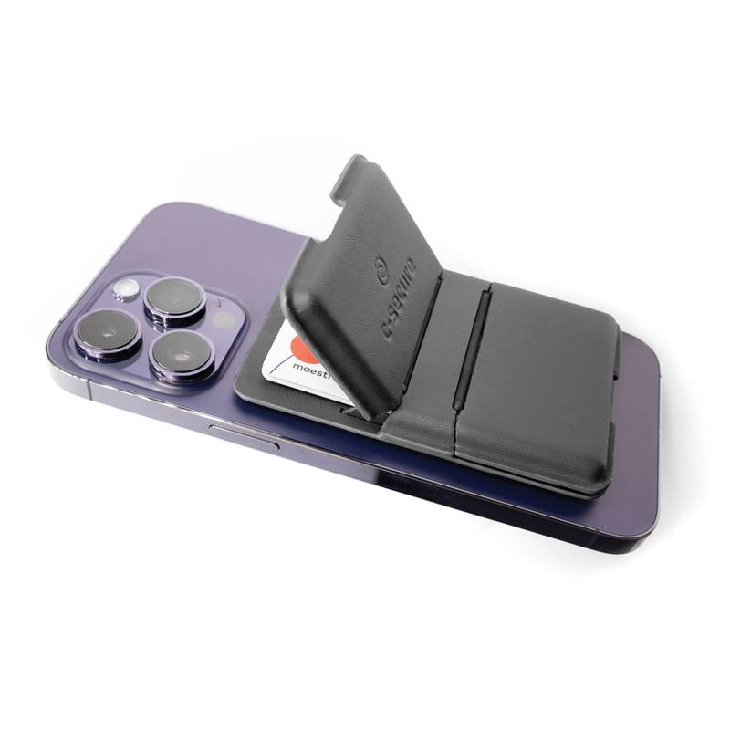 C-Secure MagSafe peněženka na telefon, černá C-Secure MagSafe peněženka na telefon, černá