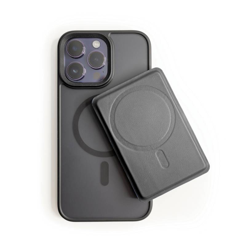 C-Secure MagSafe peněženka na telefon, černá C-Secure MagSafe peněženka na telefon, černá