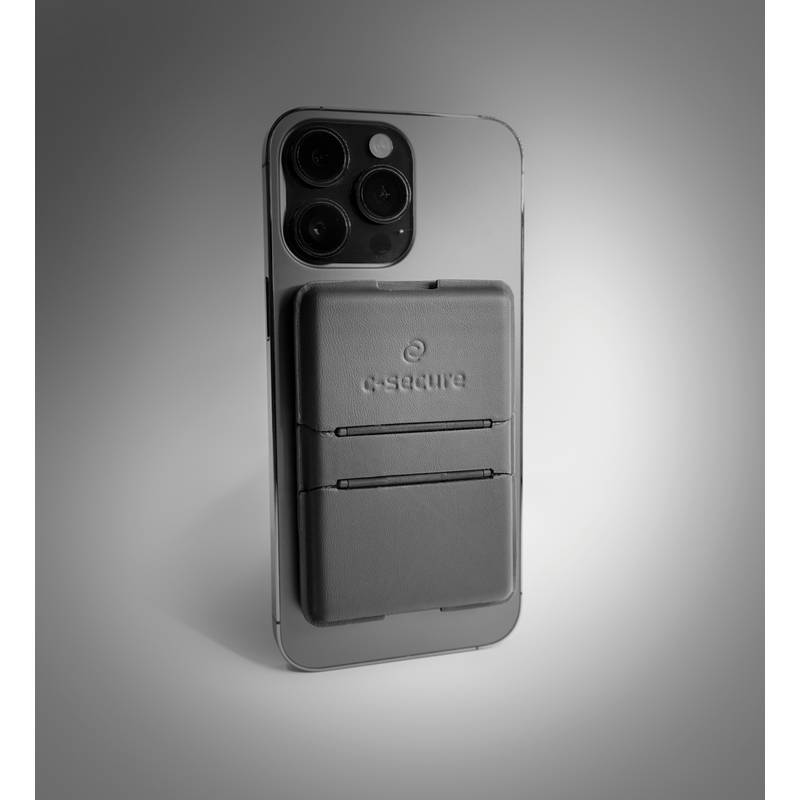C-Secure MagSafe peněženka na telefon, černá C-Secure MagSafe peněženka na telefon, černá