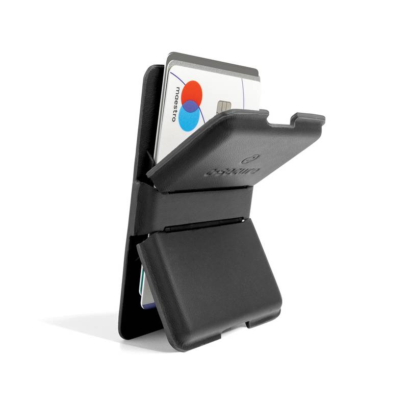 C-Secure MagSafe peněženka na telefon, černá C-Secure MagSafe peněženka na telefon, černá