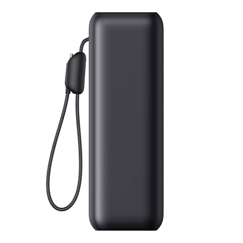 Anker powerbanka 25 000 mAh 165 W se zabud. zasouvacím kabelem, šedá - černá Anker powerbanka 25 000 mAh 165 W se zabud. zasouvacím kabelem, šedá - černá