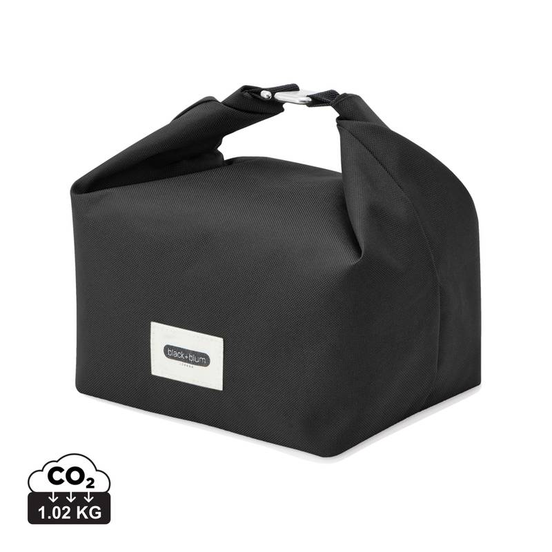 Izolovaná/chladiaca taška na obed 6,7l Black+Blum, čierna Izolovaná/chladiaca taška na obed 6,7l Black+Blum, čierna
