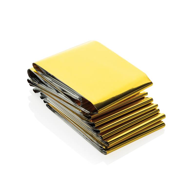 Solra núdzová fólia v puzdre z rec. RPET (RCS), čierna Solra núdzová fólia v puzdre z rec. RPET (RCS), čierna