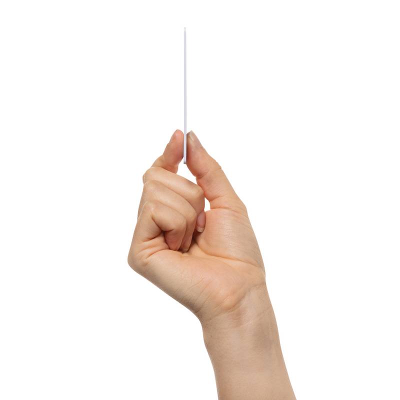 Findit Dual RCS – nabýjateľná hľadajúca karta z recyklátu, biela Findit Dual RCS – nabýjateľná hľadajúca karta z recyklátu, biela