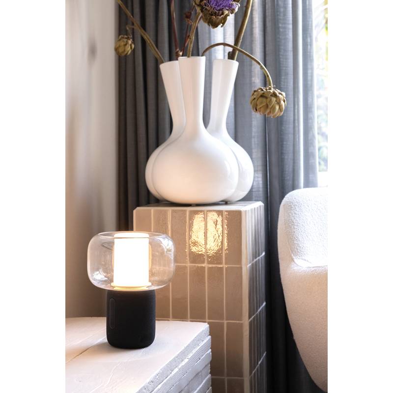 Lux RCS reproduktorová lampa z rec. plastu 10 W, čierna Lux RCS reproduktorová lampa z rec. plastu 10 W, čierna