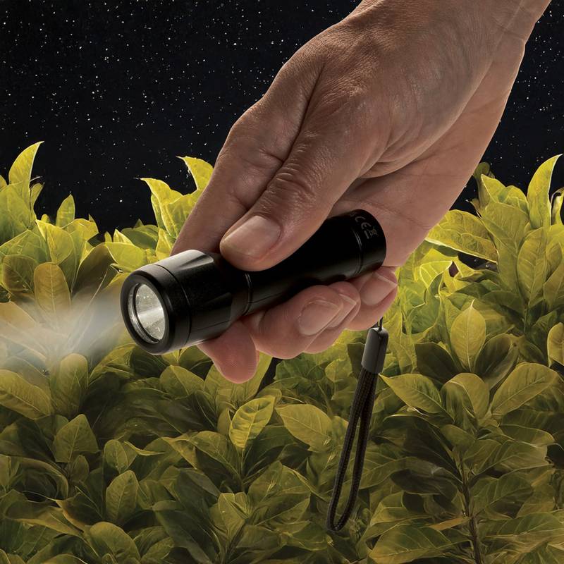 Flara RCS USB nabíjateľné svietidlo z rec. plastu, čierna Flara RCS USB nabíjateľné svietidlo z rec. plastu, čierna