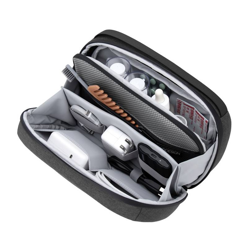 XD Design First Class All-in-One pouzdro, černá - šedá XD Design First Class All-in-One pouzdro, černá - šedá