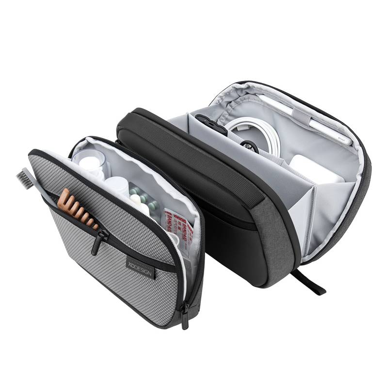 XD Design First Class All-in-One pouzdro, černá - šedá XD Design First Class All-in-One pouzdro, černá - šedá