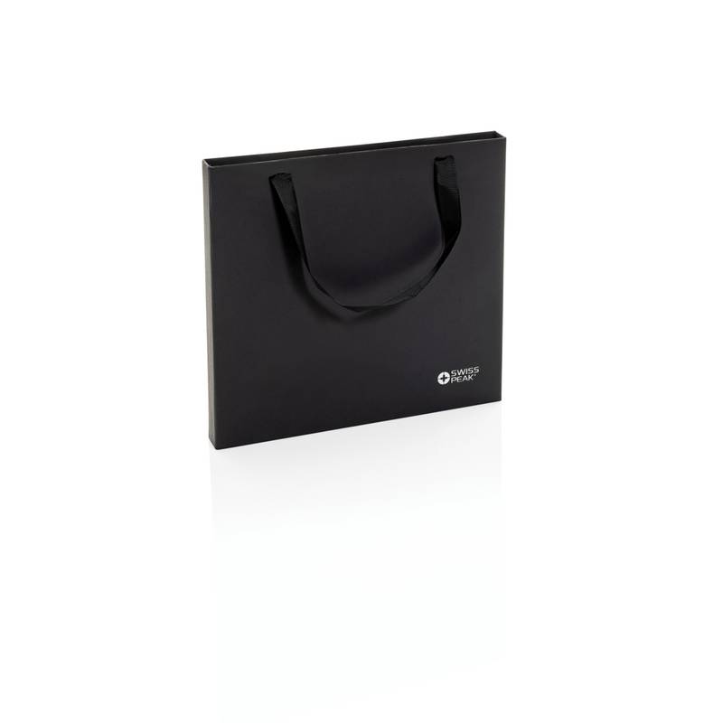 Swiss Peak RCS certifikovaná dárková business sada, černá Swiss Peak RCS certifikovaná dárková business sada, černá