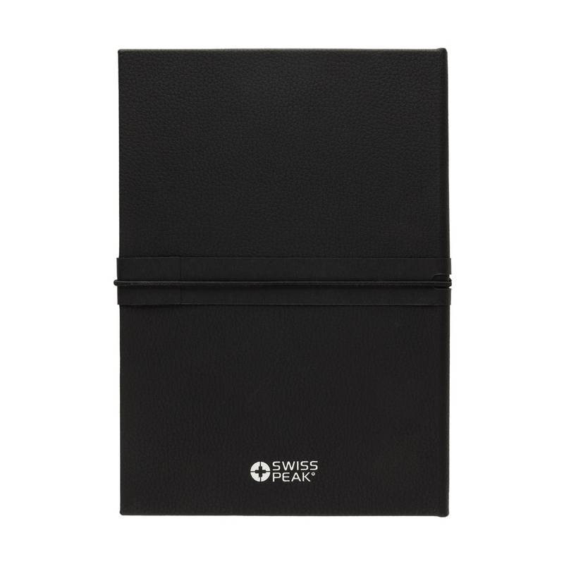 Swiss Peak RCS luxus. dárek. business sada s lahví na vodu, černá Swiss Peak RCS luxus. dárek. business sada s lahví na vodu, černá