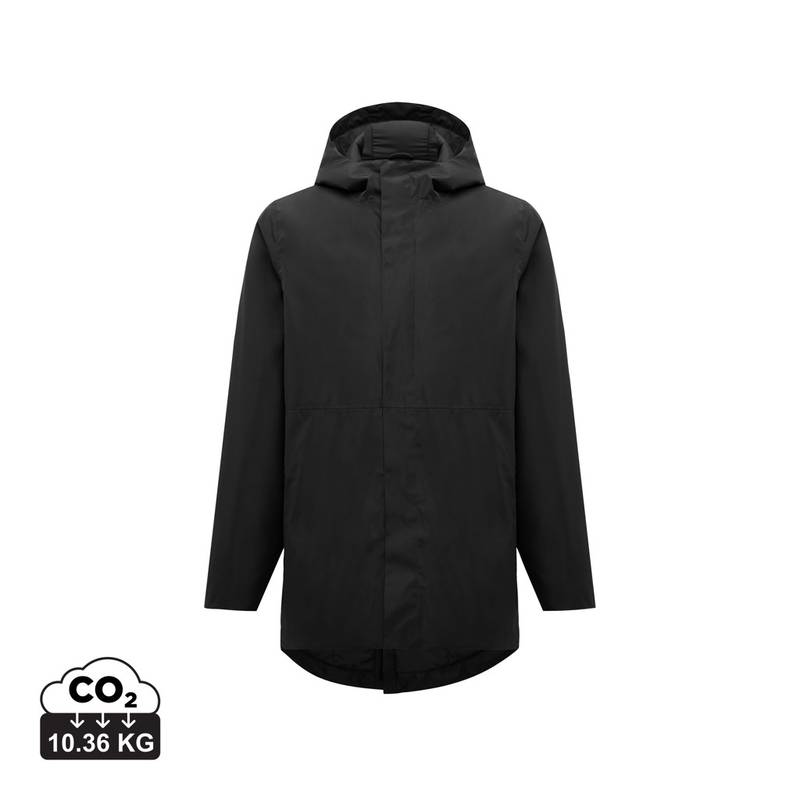 IQONIQ Thelon parka z recyklovaného polyesteru, čierna, 4XL IQONIQ Thelon parka z recyklovaného polyesteru, čierna, 4XL