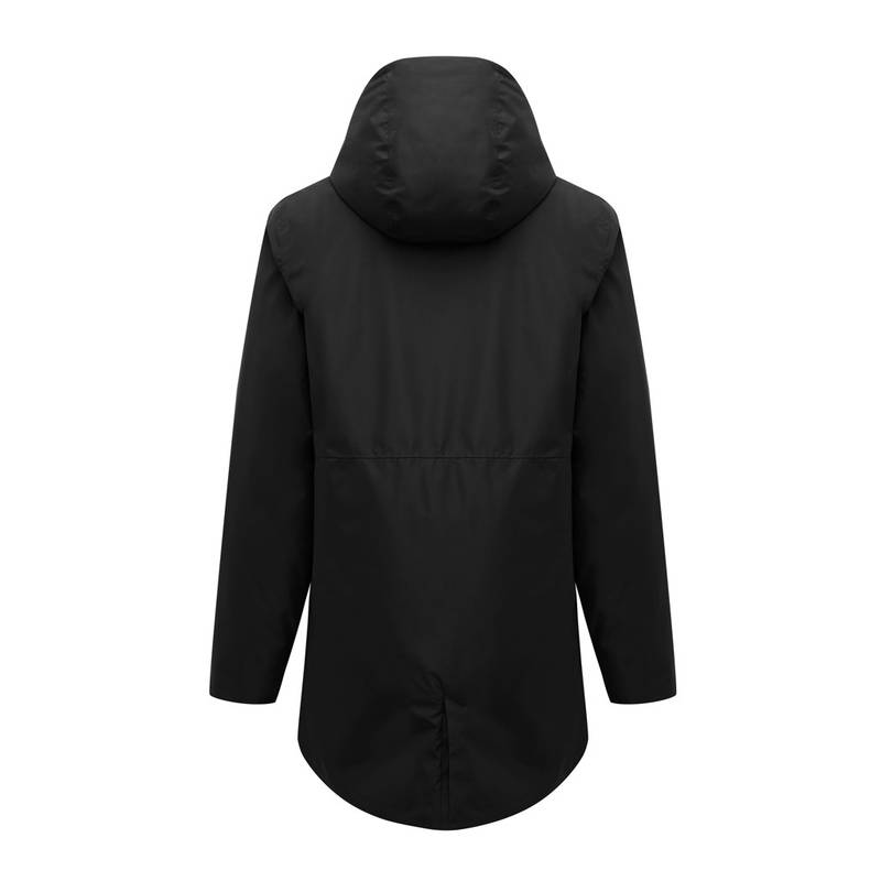 IQONIQ Thelon parka z recyklovaného polyesteru, černá, 4XL IQONIQ Thelon parka z recyklovaného polyesteru, černá, 4XL