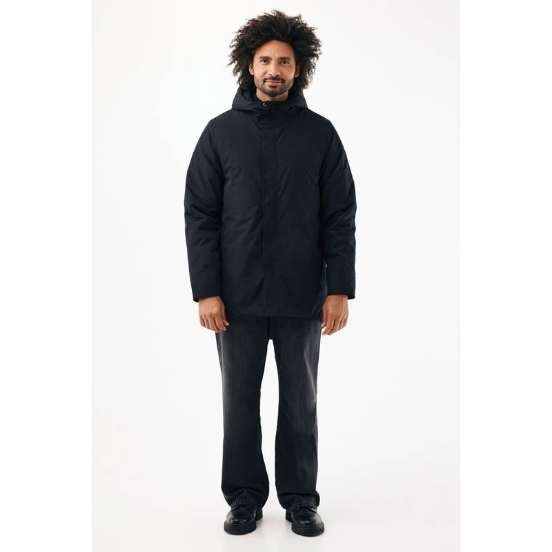 IQONIQ Thelon parka z recyklovaného polyesteru, černá, 4XL IQONIQ Thelon parka z recyklovaného polyesteru, černá, 4XL